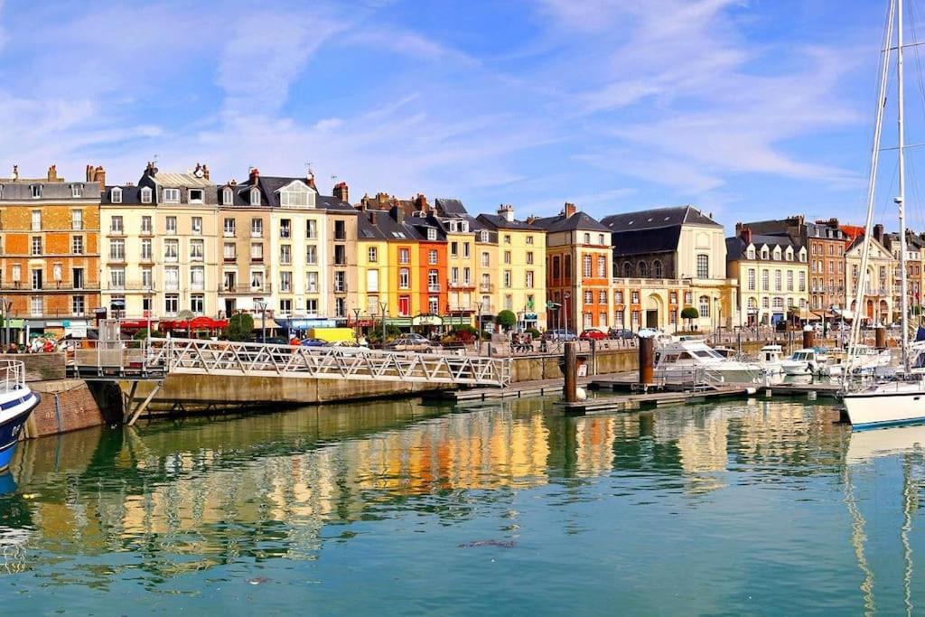 Bel Appartement Vue Mer Centre-Ville, Face Plage Dieppe Exteriör bild
